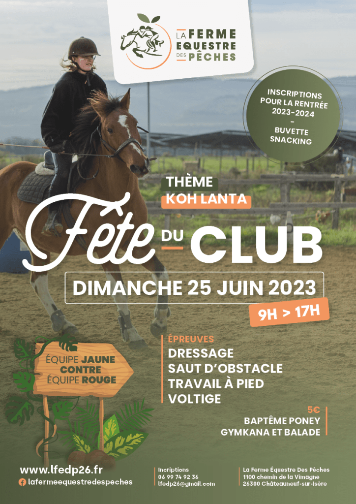 Fête du club dimanche 25 Juin