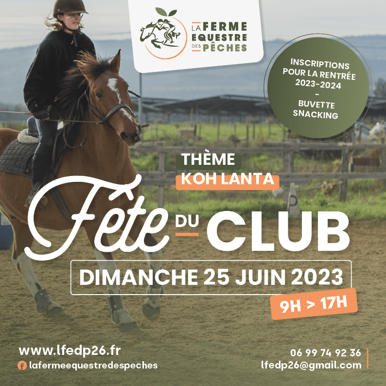 Fête du Club dimanche 25&nbsp;Juin