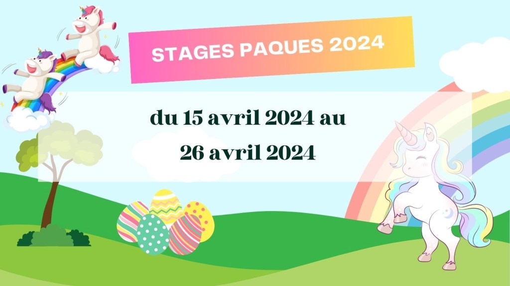 Stages PAQUES 2024